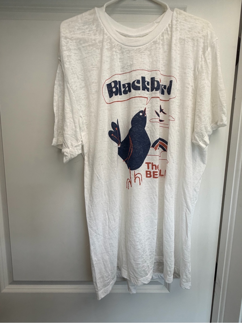 Junk Food Clothing White Tee with Black Screenprint Logo - Picture 1 of 4
